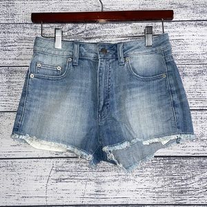 Aritzia Talula Denim Shorts